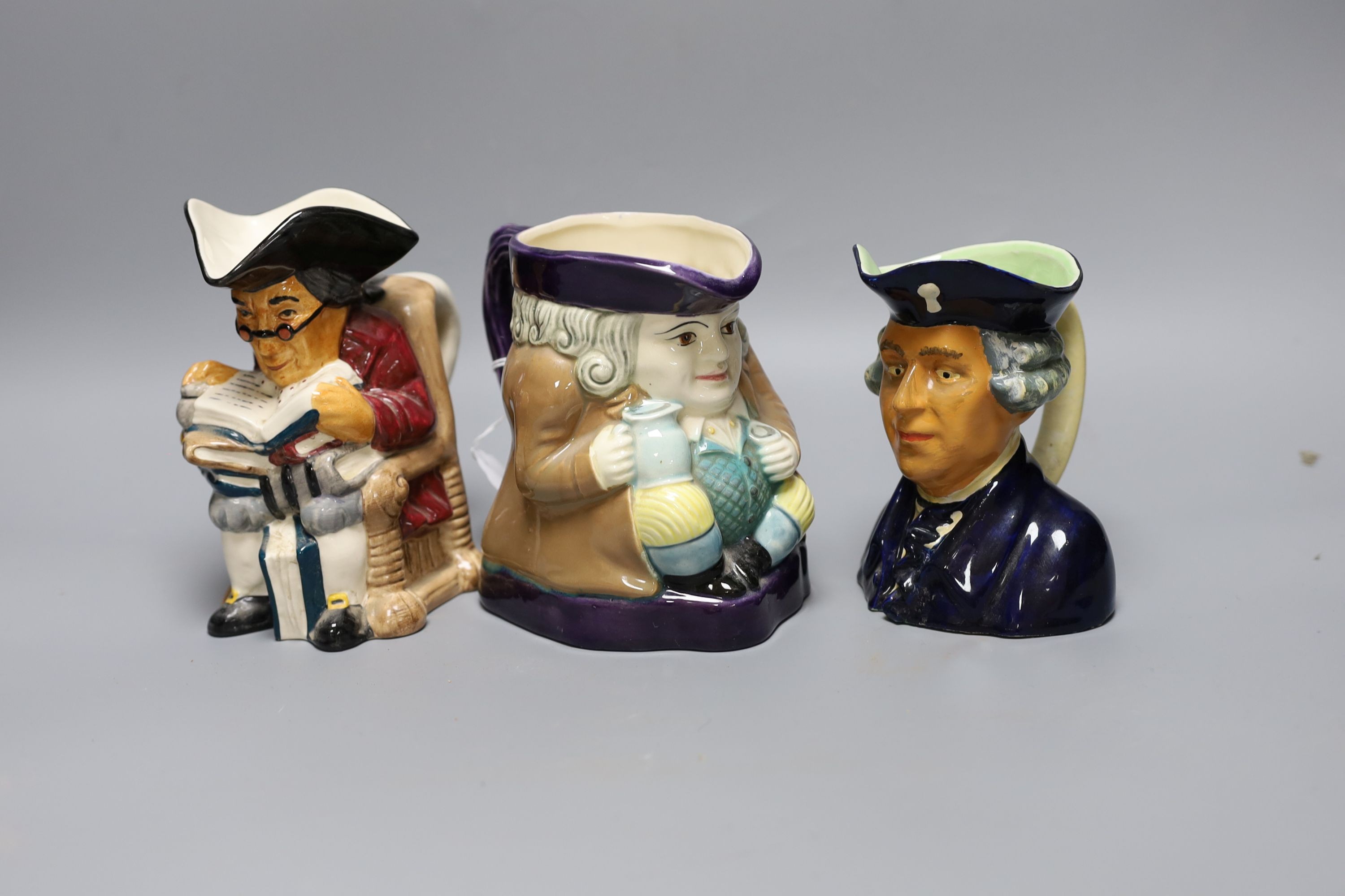 Twelve various Toby jugs